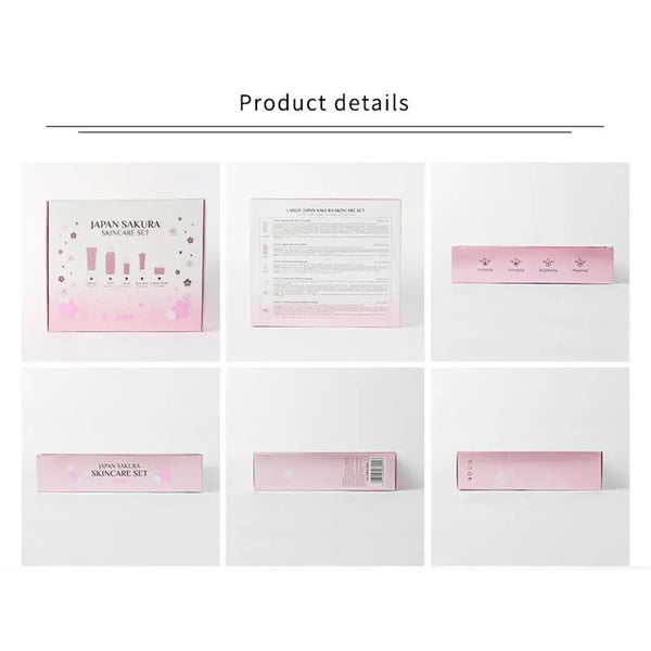 Sakura Skincare Set – Face Cream, Serum, Toner & More