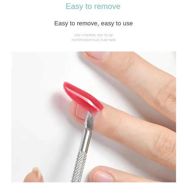 Strong Nail Glue for Acrylic Nail Tips-Fake, Brush On, Quick Dry, Easy Application Durable & Long-Lasting Fast Glue False Nails