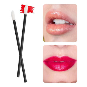 5/100 Pcs Lip Brush Eyelash Makeups Lip Glossy Microbrush Lash Extension Lipstick Set Cosmetic beauty Tools