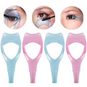 Mascara Shield Guard | Eyelash Makeup Tool Guide Card | Reusable Smudge Protector for Perfect Mascara & Eyeliner Application | B