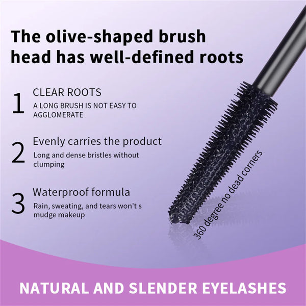 5D Waterproof Mascara – Long & Sweatproof Lashes