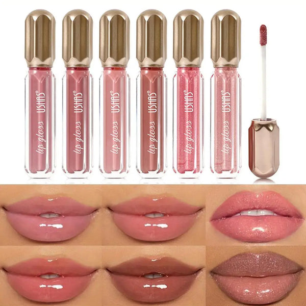 Mirror Pearl Waterproof Lip Gloss – Long-Lasting Shine