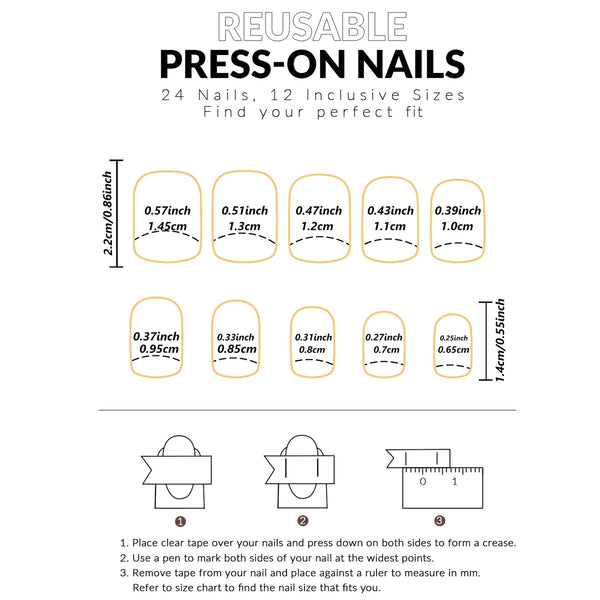 24pcs Coffin Shaped Fake Nails +1 Nail File +1 Jelly 24pcs Coffin Shaped Fake Nails +1 Nail File +1 Jelly
