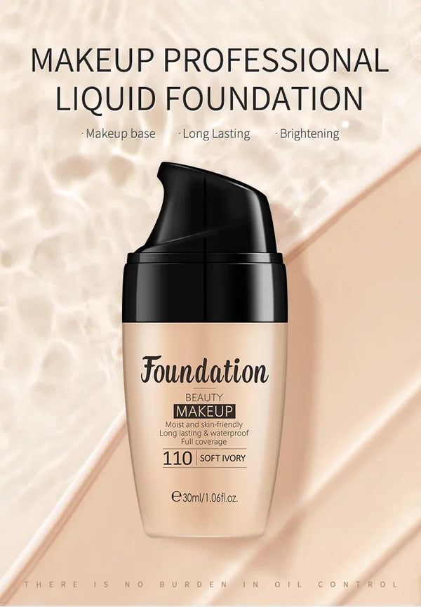 LAIKOU Liquid Foundation – Moisturizing & Long-Lasting
