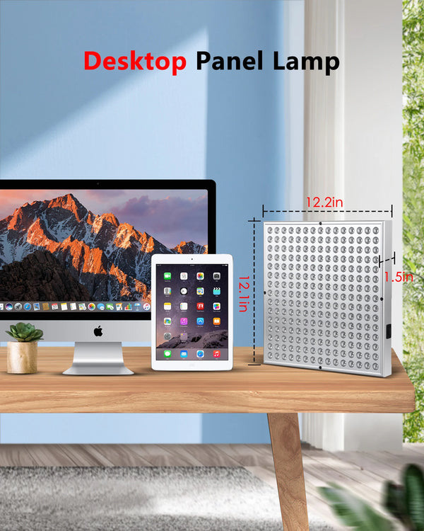225 LED Red Light Therapy Panel for Facial & Body Recovery