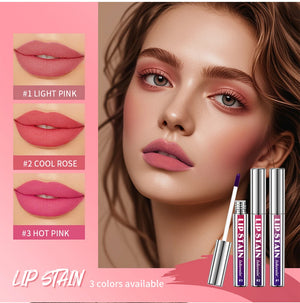 Peel-Off Long-Lasting Waterproof Lip Stain – Pink Tint