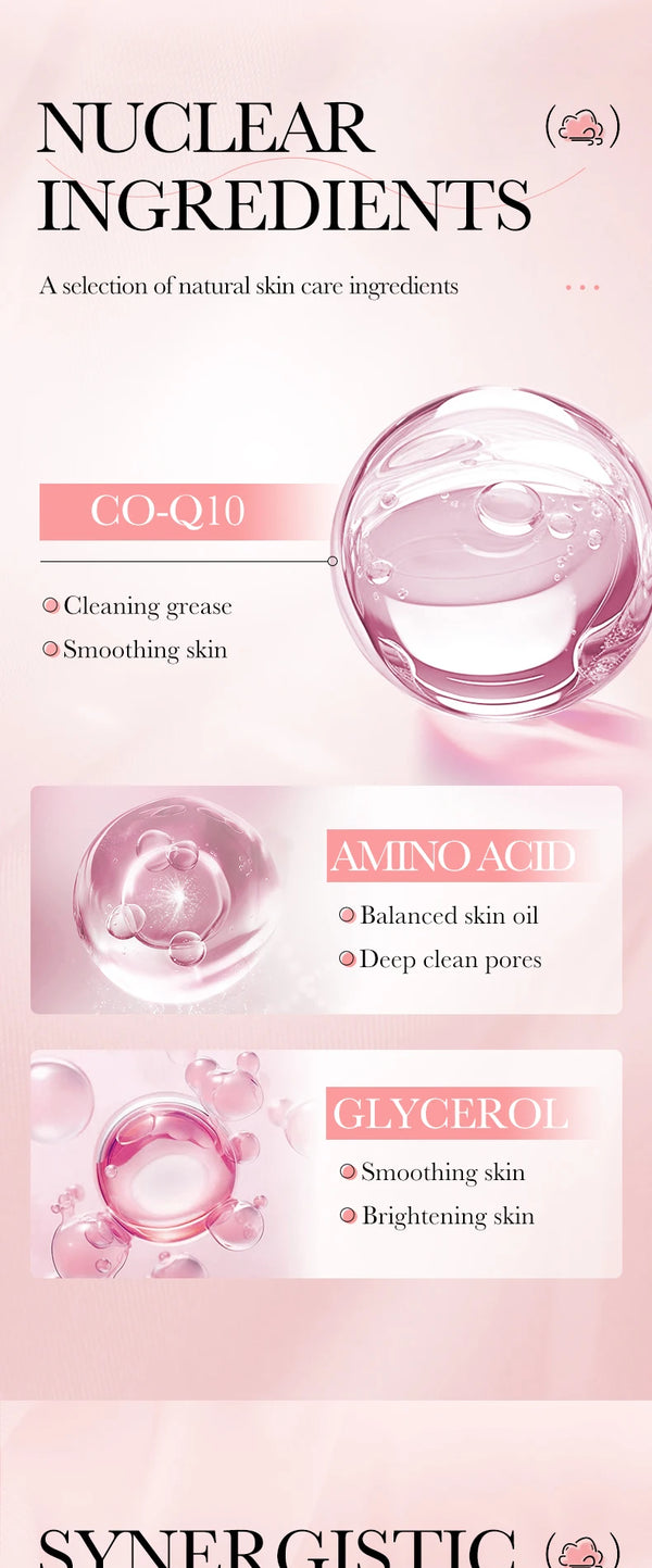 Mossee Facial Cleanser Foam – Hydrating & Moisturizing