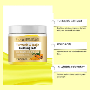 Turmeric Kojic Acid Cleansing Pads