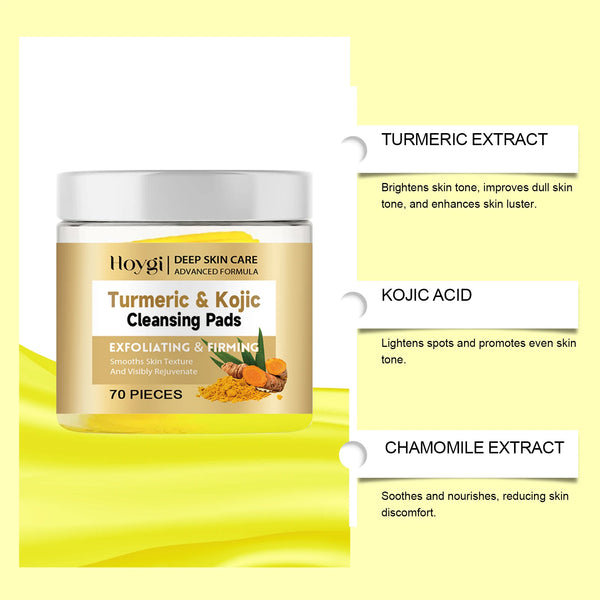 Turmeric Kojic Acid Cleansing Pads