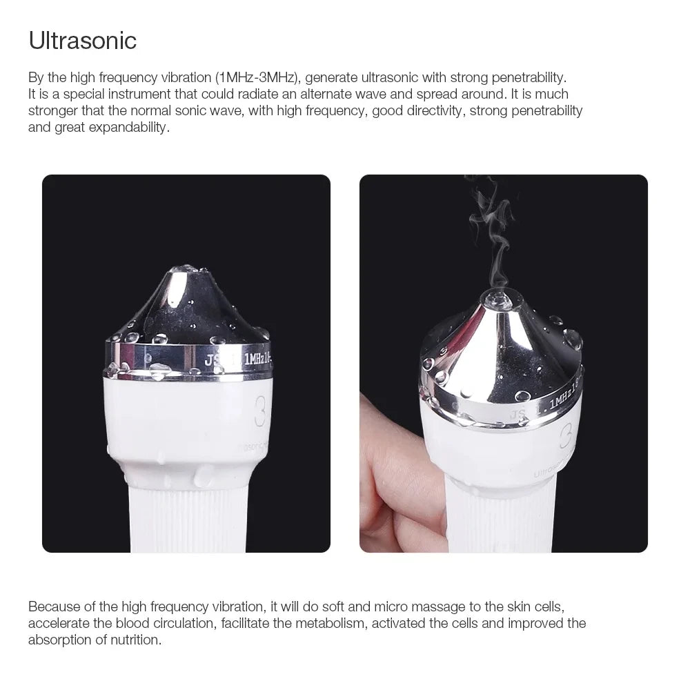 Professional High-Frequency Ultrasonic Facial Lifting & Whitening Machine