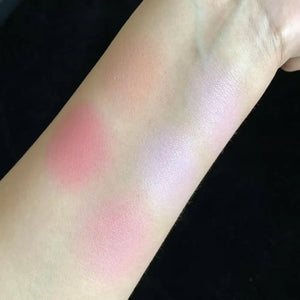 Flower Knows Pearl Shell Shape Velvet Embossed Blush Matte Finish Buildable Blendable Powder Blush For Cheeks For All Skin Tones