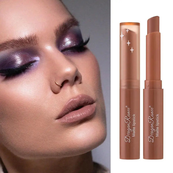 NEW Nude Matte Lipstick Waterproof Lip Sticks Not Fading Sexy Red Velvet Lipsticks for Women Make Up Long Lasting Lip Cosmetics